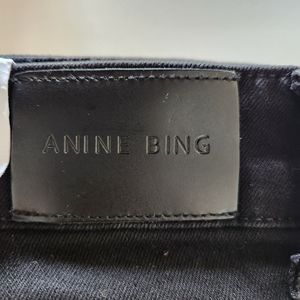 Anine Bing highrise black jeans